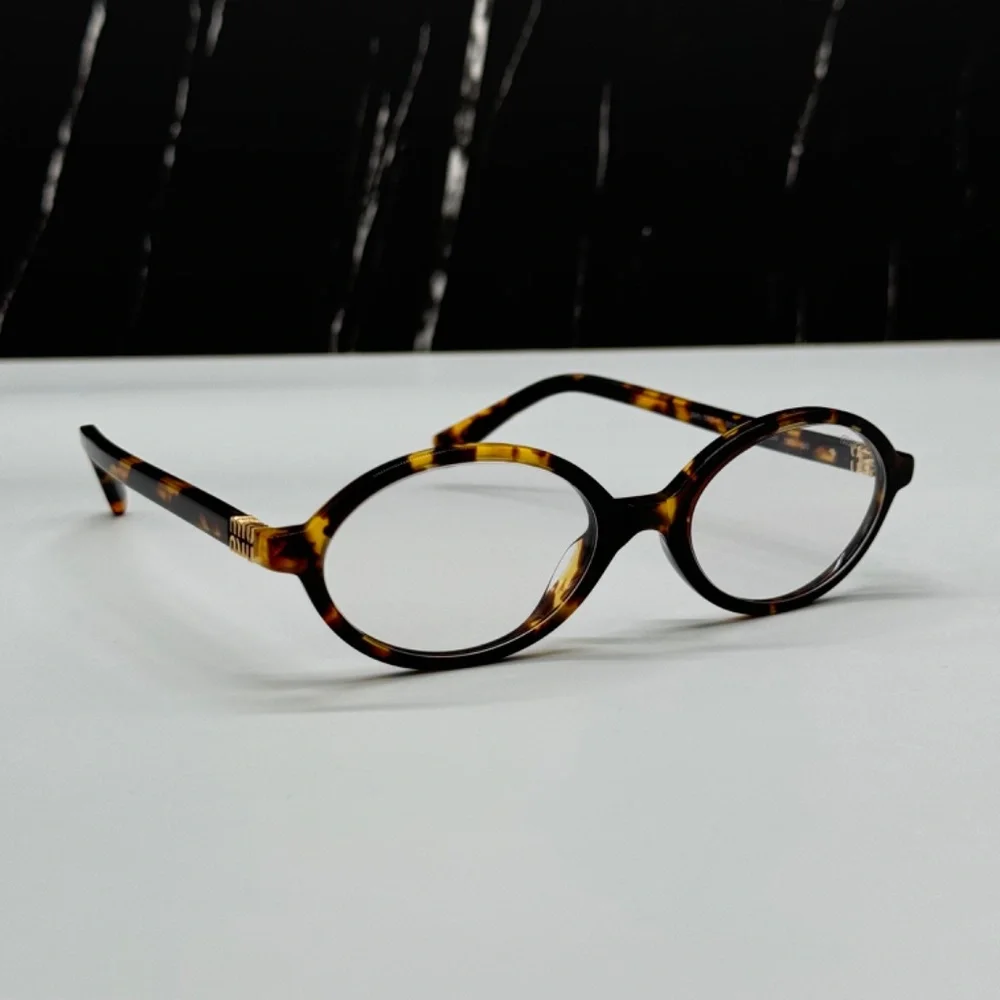 NEW MIU MIU SMU 04ZF VAU08N HAVANA CLEAR MU04ZSF OVAL MU04ZSF WOMEN EYEGLASSES